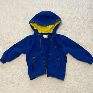 Ralph Lauren blue zip up jacket! 💙